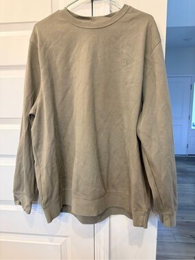Hurley Men's Crewneck Sweatshirt in Khaki Green